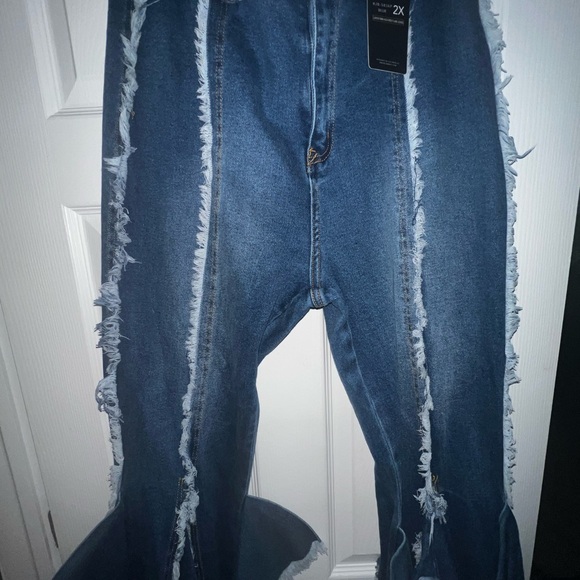 NWT American Bazi Plus Size Flare 2x (18) Super Cute! 70’s Vibes - Picture 7 of 8